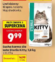 Sucha karma dla kota Sterile Kitty