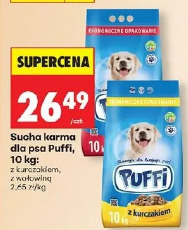 Puffi sucha karma dla psa