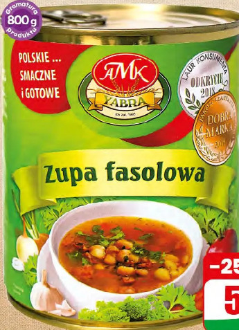 Zupa fasolowa Yabra