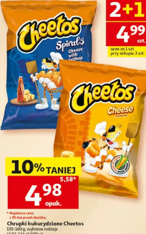 Chrupki kukurydziane Cheetos