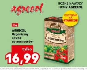 Agrecol Organiczny nawóz do pomidorów