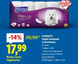 Florays Papier toaletowy 4-warstwowy