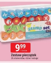 Zestaw pieczątek