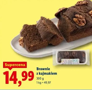 Brownie z kajmakiem