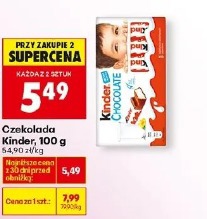 Czekolada Kinder, 100 g