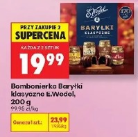 Bombonierka Baryłki klasyczne E.Wedel