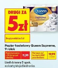 Papier toaletowy Queen Supreme