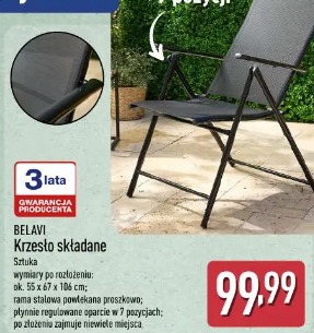 BELAVI Krzesło składane