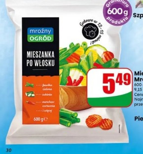Mieszanka po włosku Mrożny Ogród