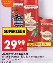 Zestaw Old Spice: żel pod prysznic, 400 ml + dezodorant w sztyfcie, 50 ml