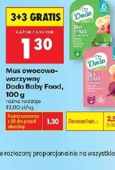Mus owocowo-warzywny Dada Baby Food