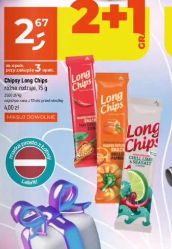 Chipsy Long Chips