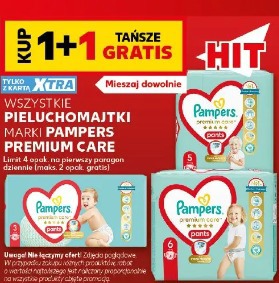 Pieluchomajtki Pampers Premium Care