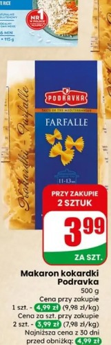 Makaron kokardki Podravka