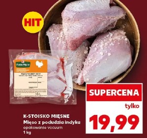 K-STOISKO MIĘSNE Mięso z podudzia indyka opakowanie vacuum