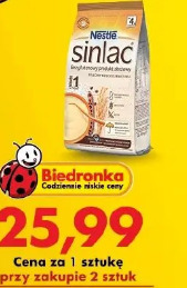 Sinlac bezglutenowy produkt zbożowy Nestlé