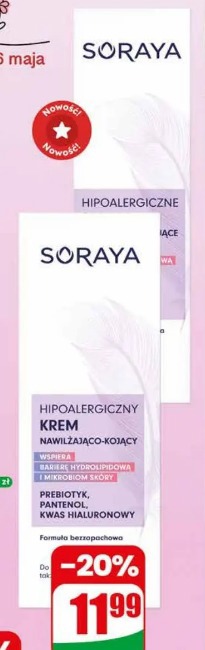 Krem, serum do twarzy Soraya