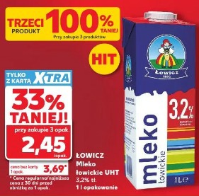 Łowicz Mleko łowickie UHT 3,2%