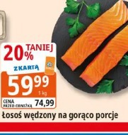 Łosoś wędzony na gorąco porcje