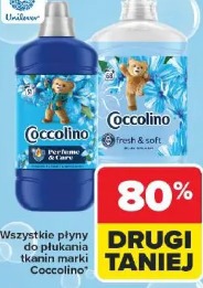 Wszystkie płyny do płukania tkanin marki Coccolino