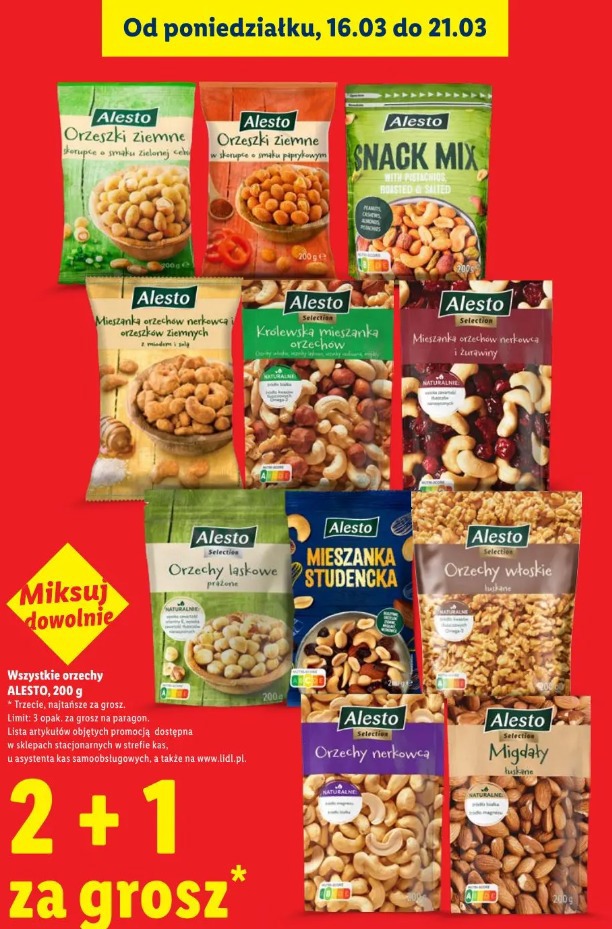 Wszystkie orzechy Alesto, 200 g