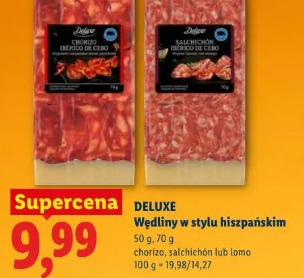 Deluxe Wędliny w stylu hiszpańskim