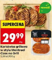 Karkówka grillowa w stylu Montreal Czas na Grill