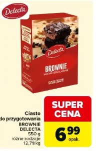 Ciasto do przygotowania BROWNIE DELECTA