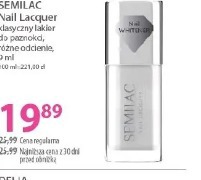 Semilac Nail Lacquer klasyczny lakier do paznokci różne odcienie