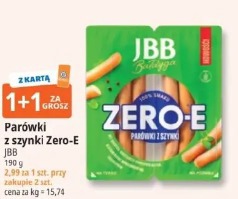 Parówki z szynki Zero-E JBB