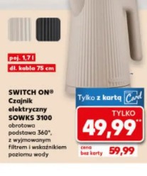 Switch On Czajnik elektryczny SOWKS 3100