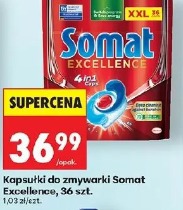 Somat Excellence kapsułki do zmywarki 36 szt.