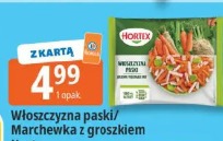 Włoszczyzna paski/Marchewka z groszkiem Hortex