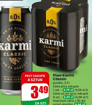 Karmi Classic piwo ciemne