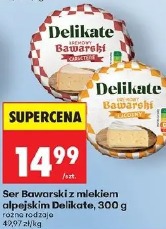 Ser Bawarski z mlekiem alpejskim Delikate