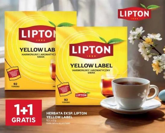 Herbata eksp. Lipton Yellow Label
