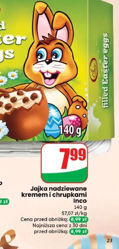 Jajka nadziewane kremem i chrupkami Inco