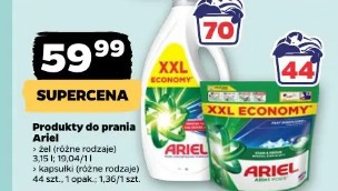 Produkty do prania Ariel