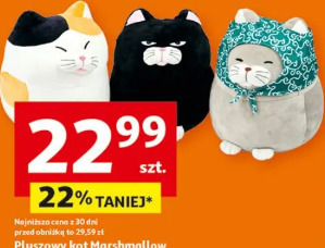 Pluszowy kot Marshmallow