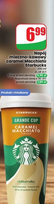Napój mleczno-kawowy caramel Macchiato Starbucks