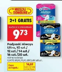 Podpaski Always Ultra