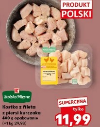 Kostka z fileta z piersi kurczaka