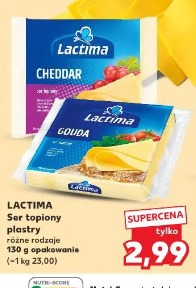 Ser topiony plastry różne rodzaje Lactima