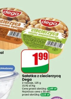 Sałatka z ciecierzycą Dega