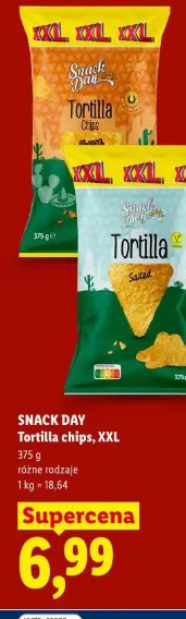 Snack Day Tortilla chips, XXL