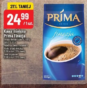 Kawa mielona Prima Finezja