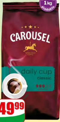 Kawa ziarnista Daily Cup Classic Carousel