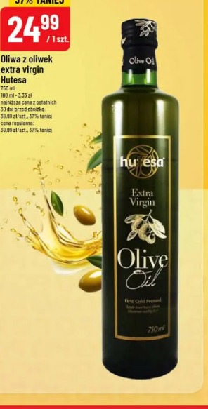 Oliwa z oliwek extra virgin Hutesa