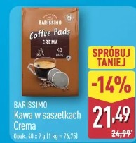 Barissimo Kawa w saszetkach Crema