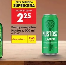 Piwo jasne pełne Kustosz